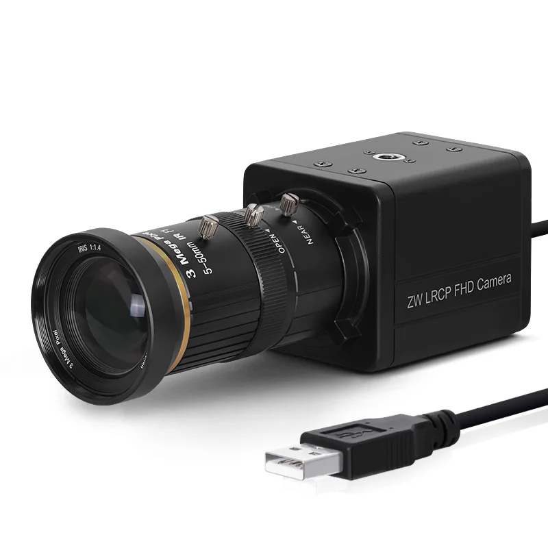 

5600 PS5520 5MP 5-50mm CS Varifocal Lens Wide Dynamic CMOS 2592x1944 25fps 30fps UVC USB HD Camera For Industrial Control