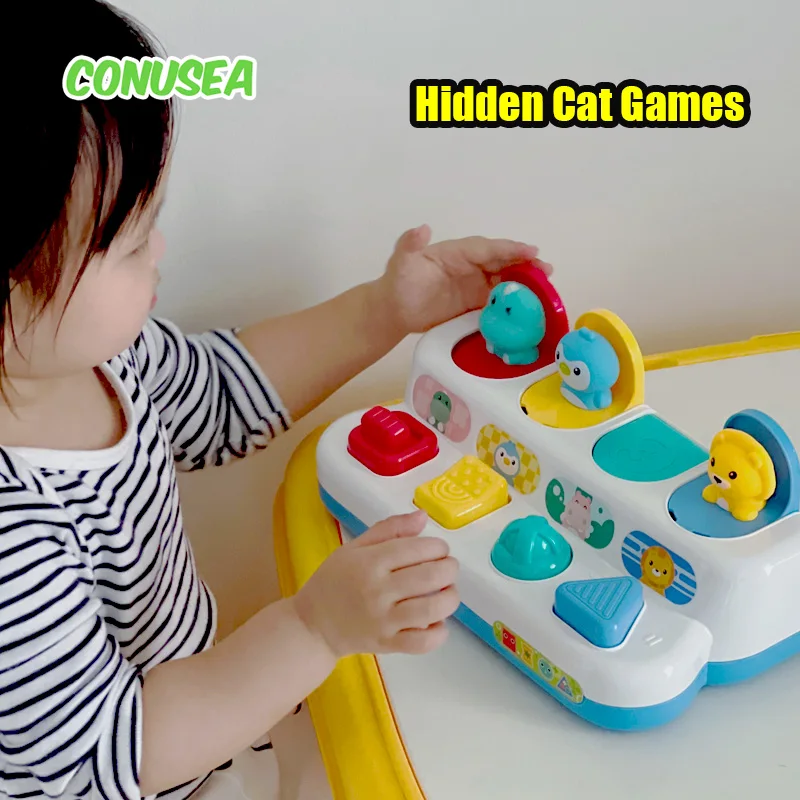 Montessori Educational Toys Interactive Activity Toy for Babies Finger Exercise Baby Development Games Learning Gift for Newborn