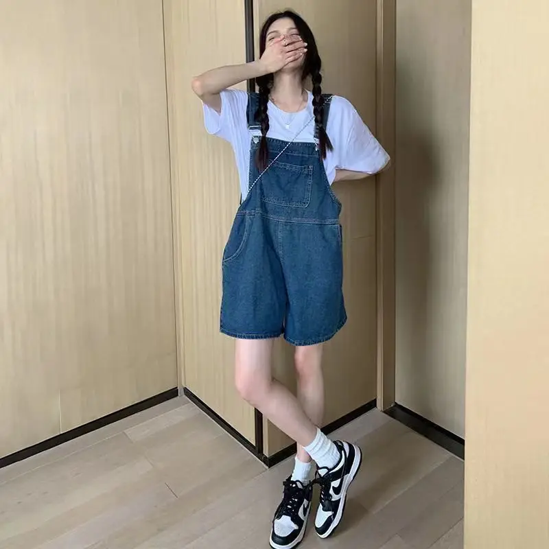 

Women's Denim Rompers Playsuits Long Party Jeans White Enteritos Birthday Pajama Full Youthful Green Cold Emo Gold Purple Mono