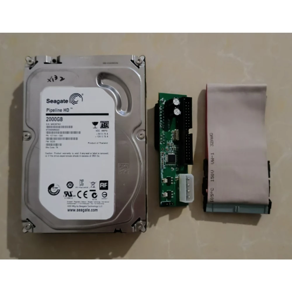 مجموعة ترقية القرص الصلب الأصلية Xbox 2TB SATA أجزاء معدلة للعبة الرجعية
