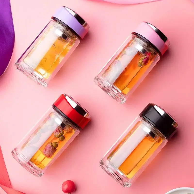 double-layered-glass-cup-antibacterial-high-borosilicate-pink-water-cup-for-couples-women's-style-gift-for-march-eight-festival