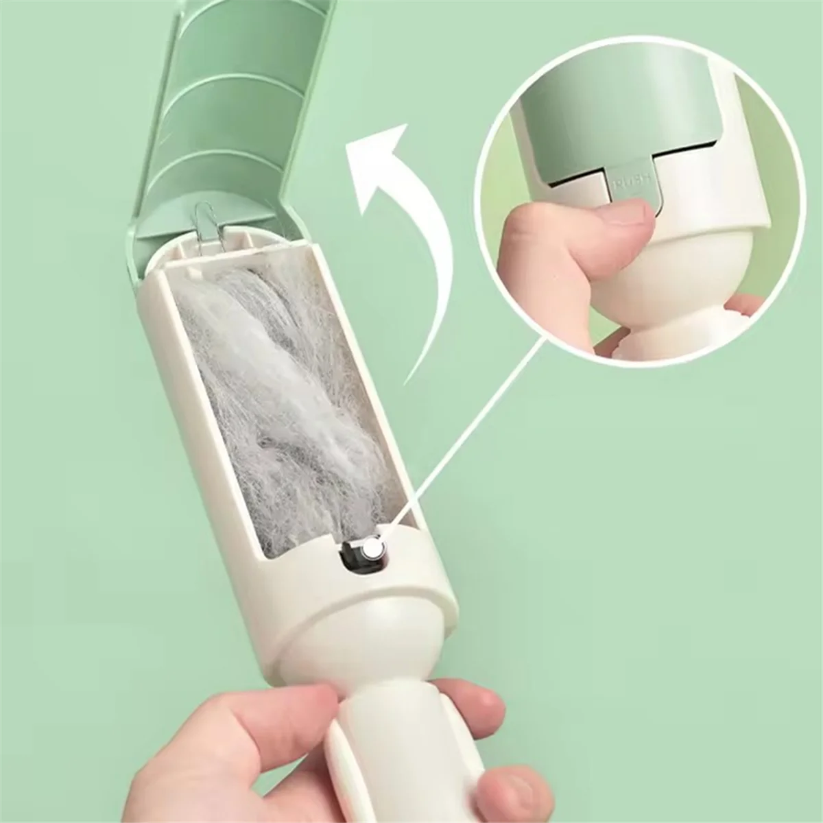 جديد مكشطة شعر الحيوانات الأليفة القط الشعر الكلب منظف الشعر أريكة السجاد إزالة الشعر قطعة أثرية القط الأسطوانة لزجة جهاز الشعر الأحمر