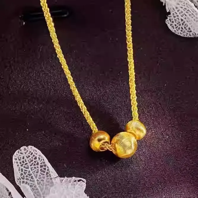 

Женское универсальное колье «кошачий глаз» из 24-каратного золота AU999 | Титановая окантовка со светящимся в темноте камнем, яркая для улицы.