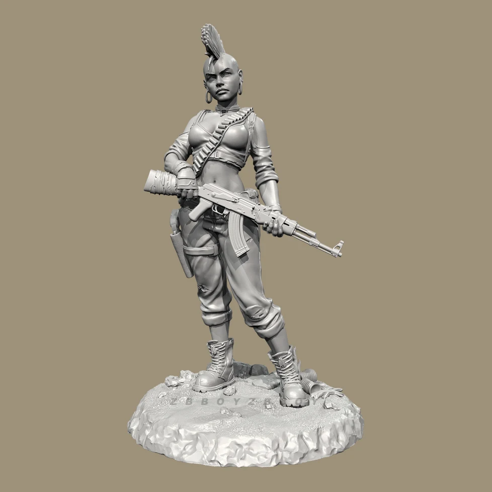 

The height of man 38mm 50mm 75mm Resin model kits figure beauty colorless and self-assembled （3D Printing ） TD-7471/3D
