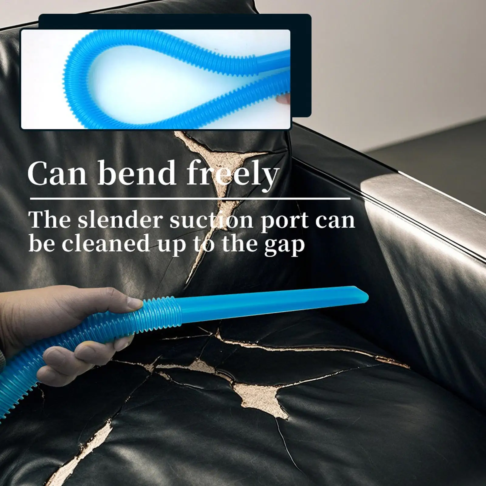Dryer Lint Vac Attachment Hose Brush Duster Portable Cleaner Attachment Hose for Home Household Indoor Window Dehumidifier Air