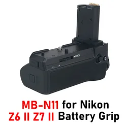 MB-N11 Battery Grip MBN11 Replacement for Nikon Z6II Z62 Z7II Z72 Vertical Battery Grip