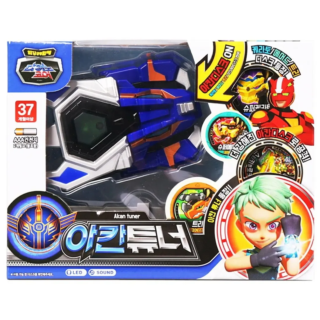 Dino Core Season 2 AKAN TUNER Wrist Transformation Device Toy Cerato Core Disks Classic Anime Figure Collectible Childrens Toys image 3