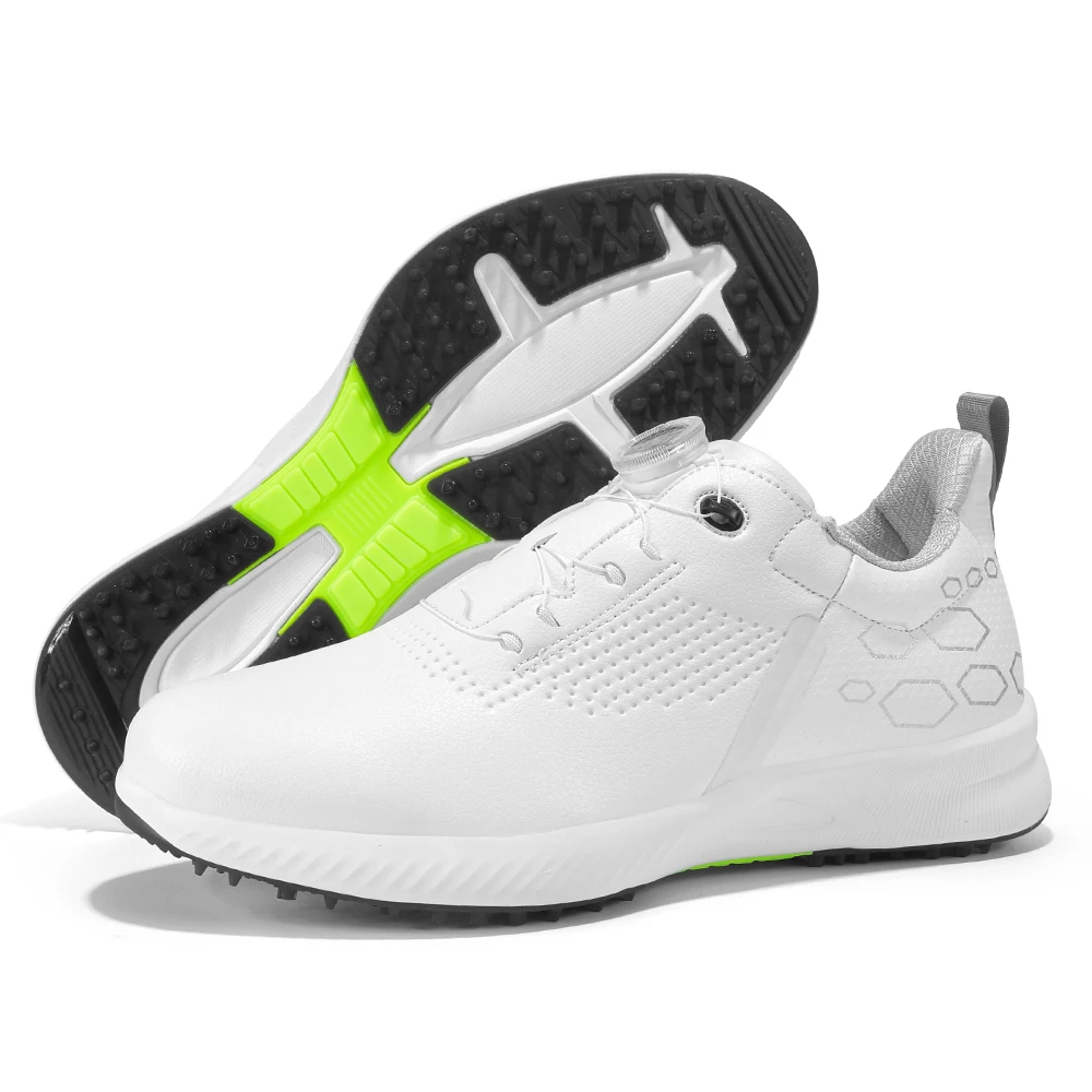 

Men Women Spikeless Golf Shoes Anti-Slip Lightweight Comfort Outdoor Golf Training Sports Sneakers