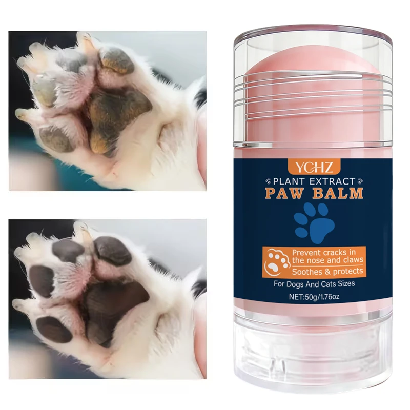 O Melhor Bálsamo Hidratante para Patas de Cães que Pode Formar uma Barreira Invisível | Pomada de Óleo de Coco, Bálsamo para Nariz de Cachorro para Proteger e Curar Patas Secas e Rachadas - Pele Seca, Coceira e Narizes Rachados de Cães. Produto Essencial para Cuidados com Animais de Estimação.