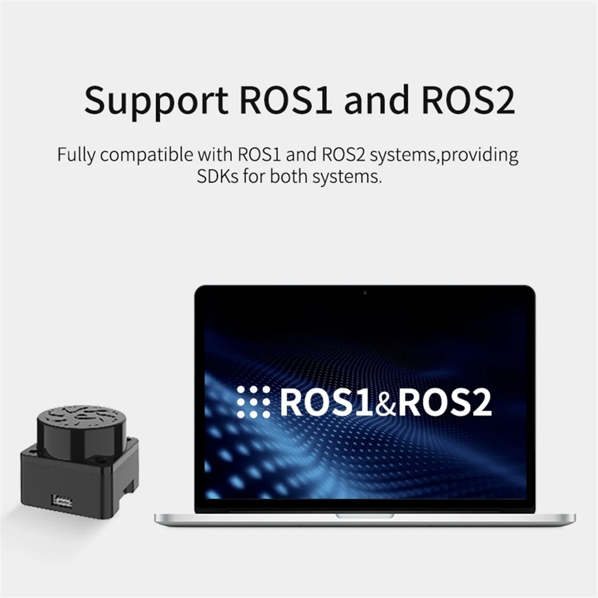 RISEN T-MINI-Plus Lidar Scanner 360°TOF Ranging 12M 3D Sensor Kit Support ROS1 ROS2 ROS Robotics Raspberry Pi Jetson NANO
