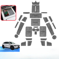 For ZEEKR 7X 2025 Car door central control gear shift panel water cup pad door groove pad special interior accessories
