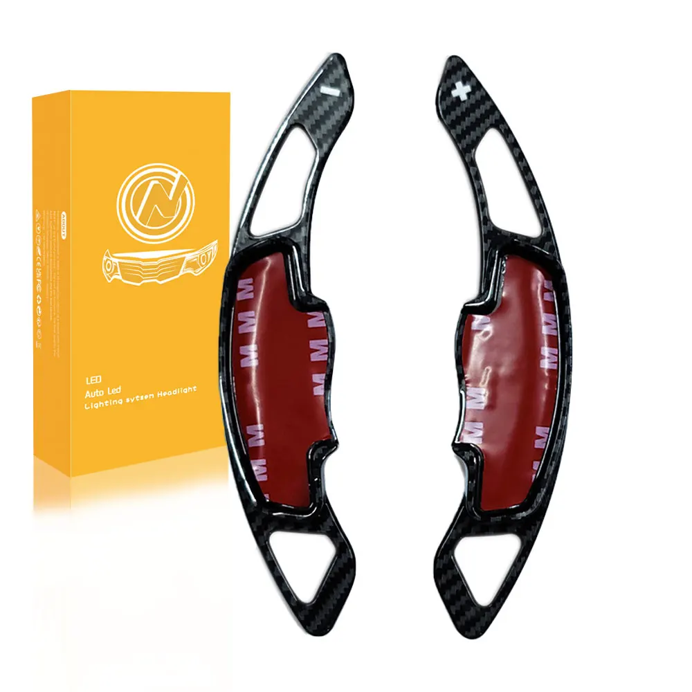 Palanca de cambios de fibra de carbono para Honda Civic Accord, paleta de extensión de volante de coche, UR-V, piloto Odyssey, CR-V