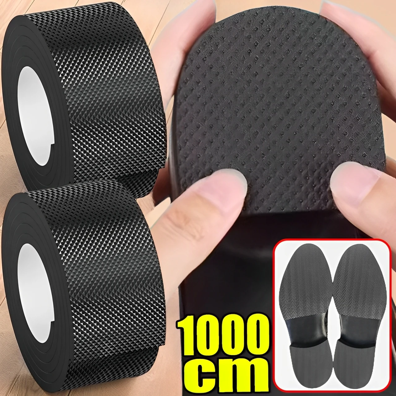 

Sole Cuttable Anti Slip Sticker High Heels Anti Damage Patch Shoes Wear Resistant Self Adhesive Stickers Boots Protective Paster