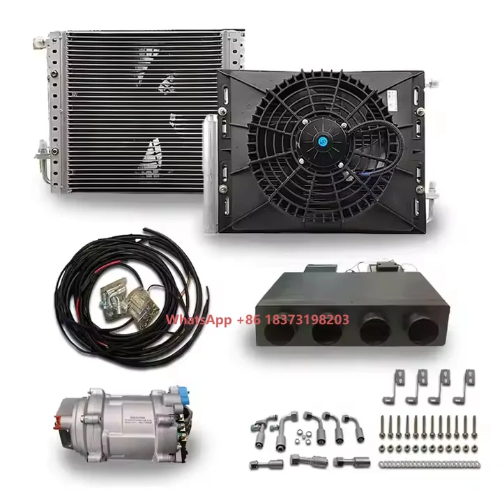 

Universal 12V DC Electric Air Conditioner, RV Truck Excavator Engineering Vehicle Bus Van 12V Voltage Parking Air Conditioner