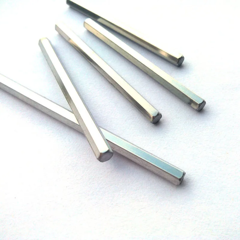 5pcs 55-300mm AF3/3.5mm 303 Stainless Steel Hex Shaft Transmission Gear Connection Drive Axle for DIY Toy Car Model Accessories