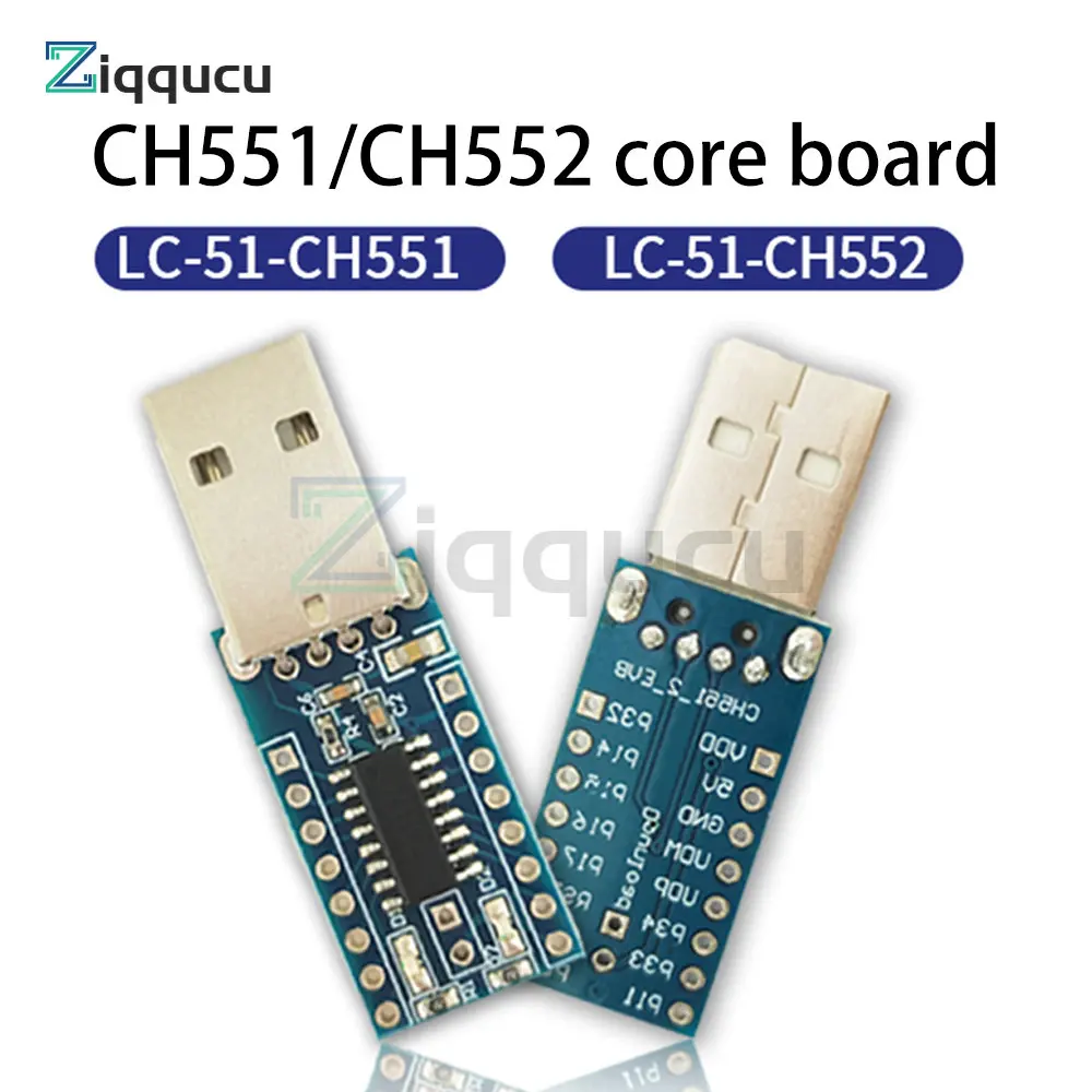 CH551 CH552 Chip Development Board Kern Boord 51 Single-Chip Microcomputer Module
