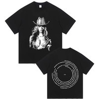 2025 New Summer Beyonce Renaissance World Tour T-shirt Album Concert Music Tees Men Women Casual Cotton Vintage Short Sleeve Top
