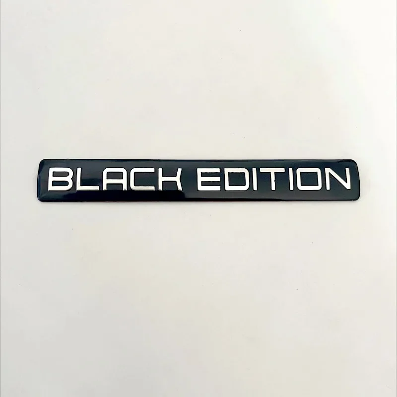 3D Aluminium Logo Black Edition Emblem Badge Decal Car Sticker For BMW Audi Mercedes VW Toyota Honda Nissan KIA Accessories - view 6