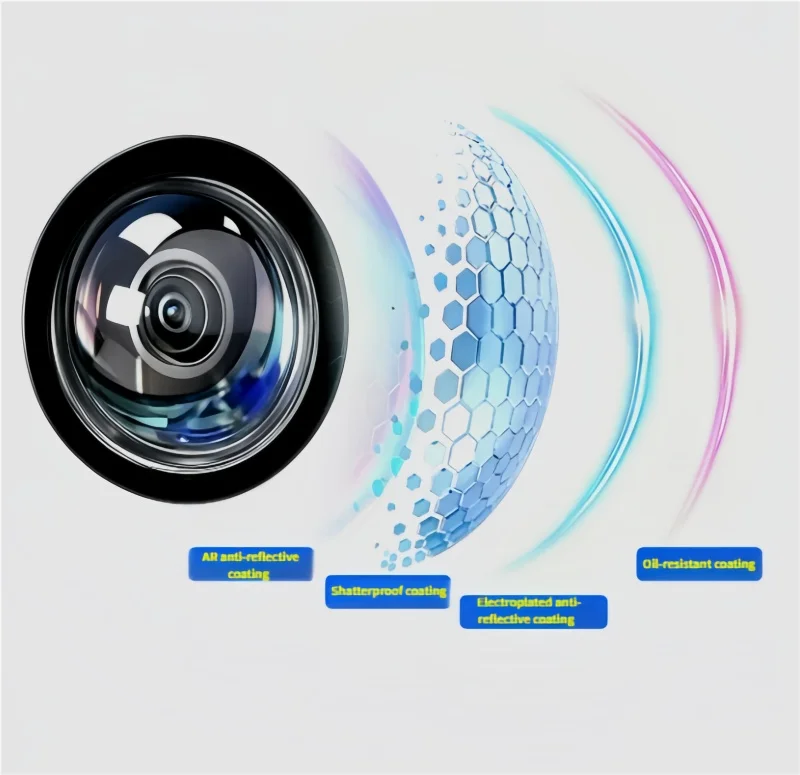 Automotive Camera Protective Cover Fit for BYD Leopard 7 Titanium 7 Modified 360-Degree Imaging Lens Protective Cover Car Parts
