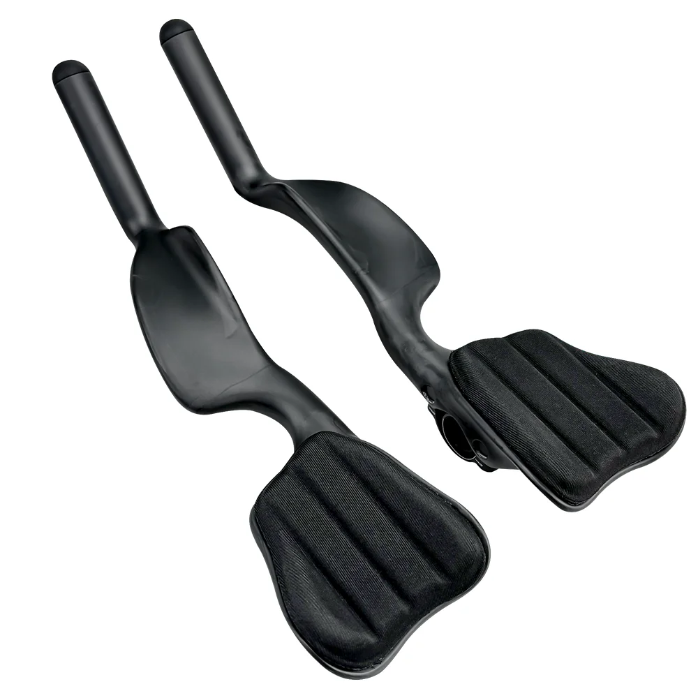 Carbonfaser-Lenkergriff mit hoher Steifigkeit für Rennräder und Mountainbikes, TT-Lenkergriff, 31,8-22,2 mm, universell für Rundrohre, Freizeit – Detail 7