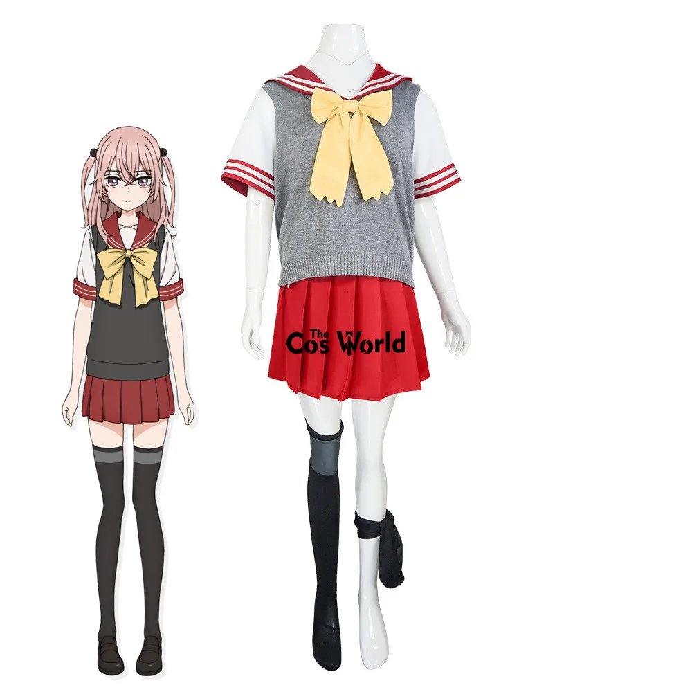 Sono Bisque Doll Wa Koi Wo Suru Inui Sajuna JK School Uniform Sailor Suit Anime Cosplay Costumes