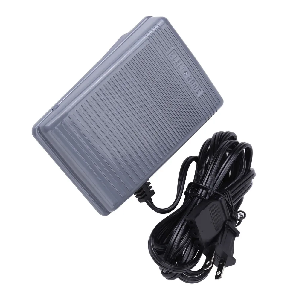 US Plug 110v Foot Controller Pedal Power Cord Compatible Machine Foot Pedal Universal Sewing Foot Controller for Singer