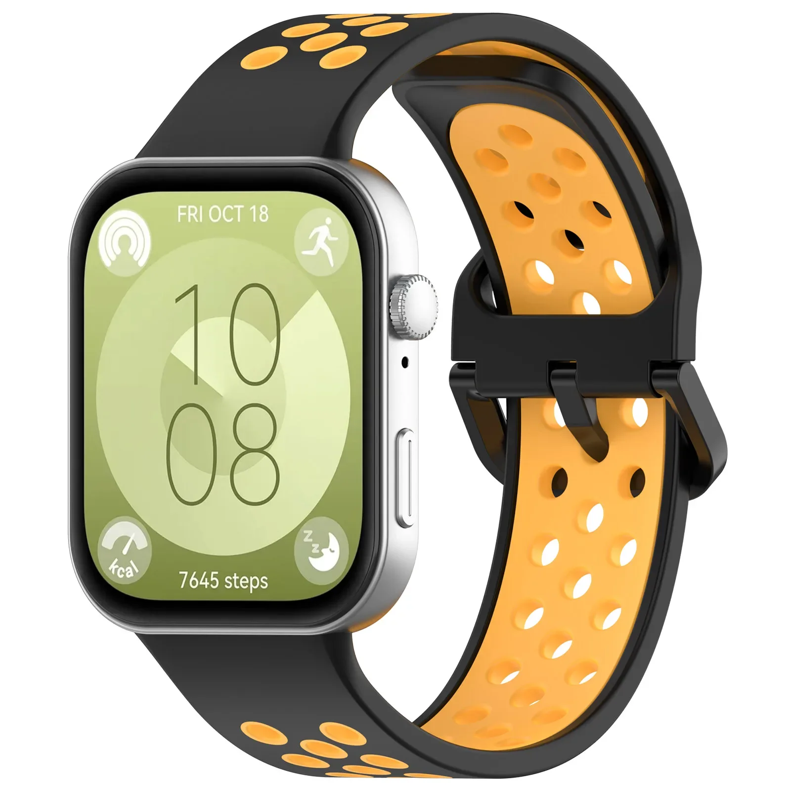 Two-color Silicone Strap For Huawei Watch Fit 4/5 Pro Comfortable Breathable Bracelet For Huawei Watch Fit 3 4 5 Belt Accessory