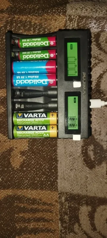 

New Li-ion AAA and AA Rechargeable Batteries USB Lithium-ion 3400mWh 1.5V AA Rechargeable Batteries+800mWh 1.5V AAA Battery