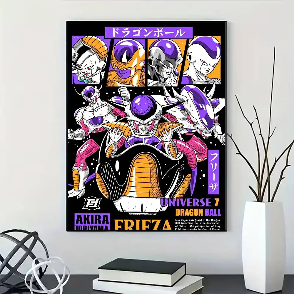 D-Dragon B-Ball Poster for Modern Decor in Home Offices, Bedrooms, Living Rooms, Kitchens, Bathrooms.