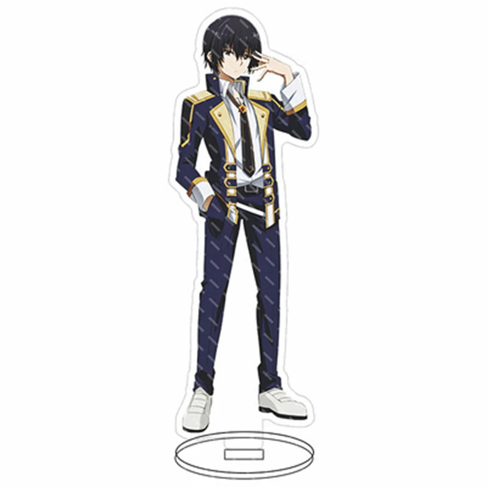 Cartoon Anime The Eminence In Shadow Character Stand Acrylic Figure Standing Model Plate Desktop Display Cosplay Fans Gift