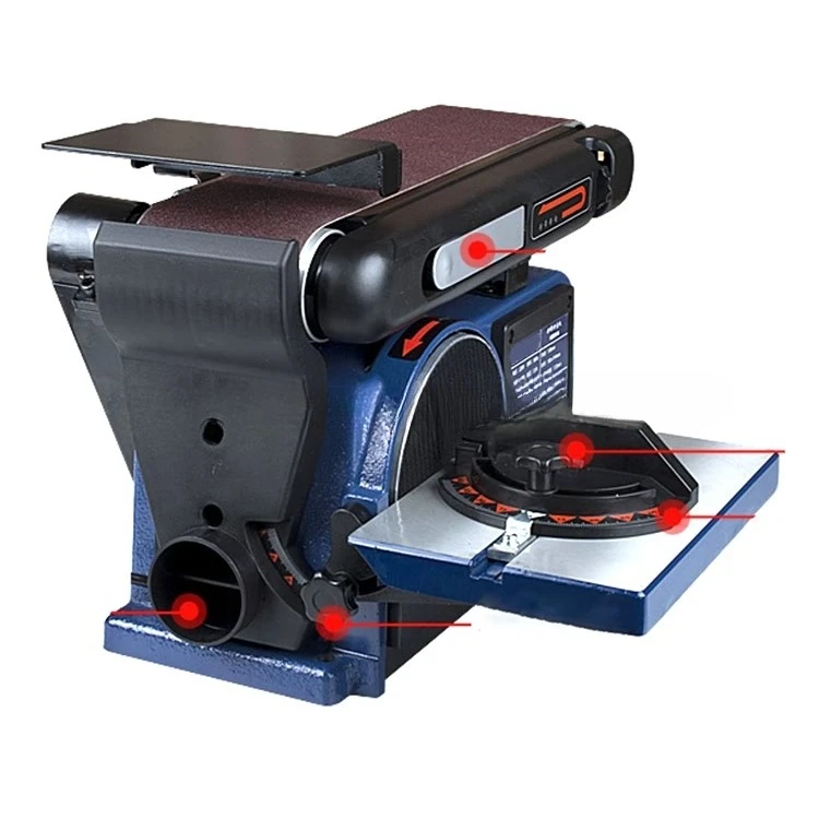 220V Multifunctional Belt Sharpener Knife Sharpener Abrasives 550W Electric Desktop Belt Machine