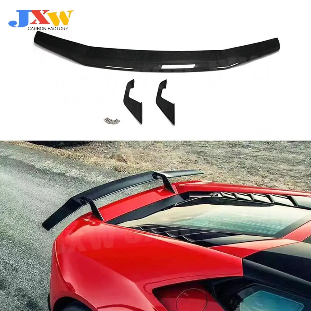 

Carbon Fiber/FRP Car Rear Spoiler Wings For Lamborghini Huracan LP580 LP610 2014-2018 Spoiler Car Bodykit Spoiler