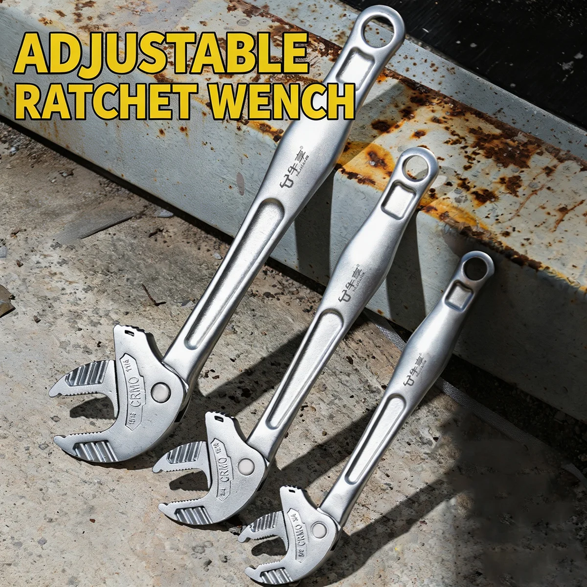 Llave de garra de cangrejo aju - Pipe Wrench Adjustable reseña y precio
