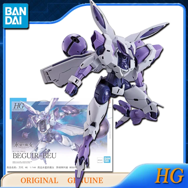 Bandai-Figuras de ação originais HG Anime para crianças, ornamentos modelo, presentes para meninos e meninas