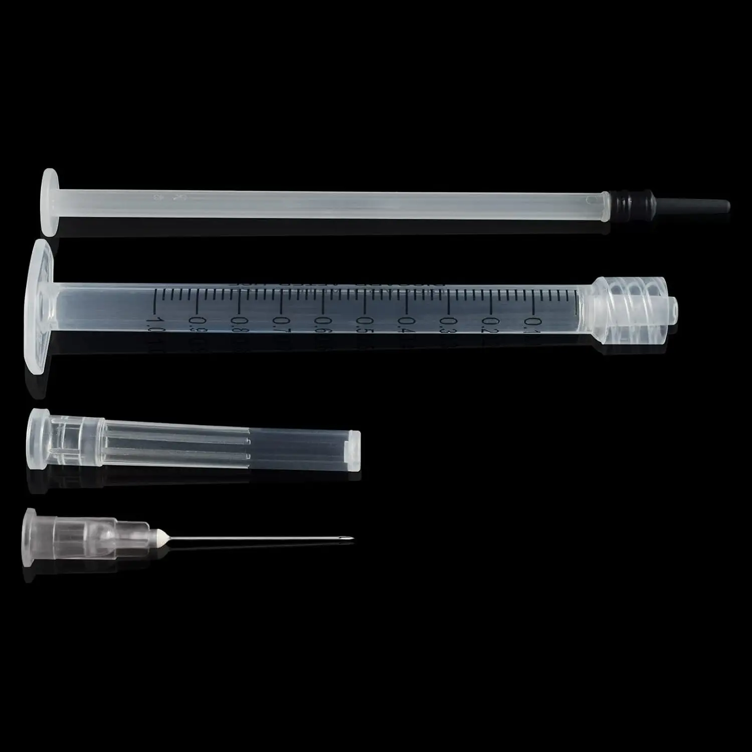 Fotografia 7: Seringa de 1ml com Agulha de 27g 1/2 polegada, Embalada Individualmente