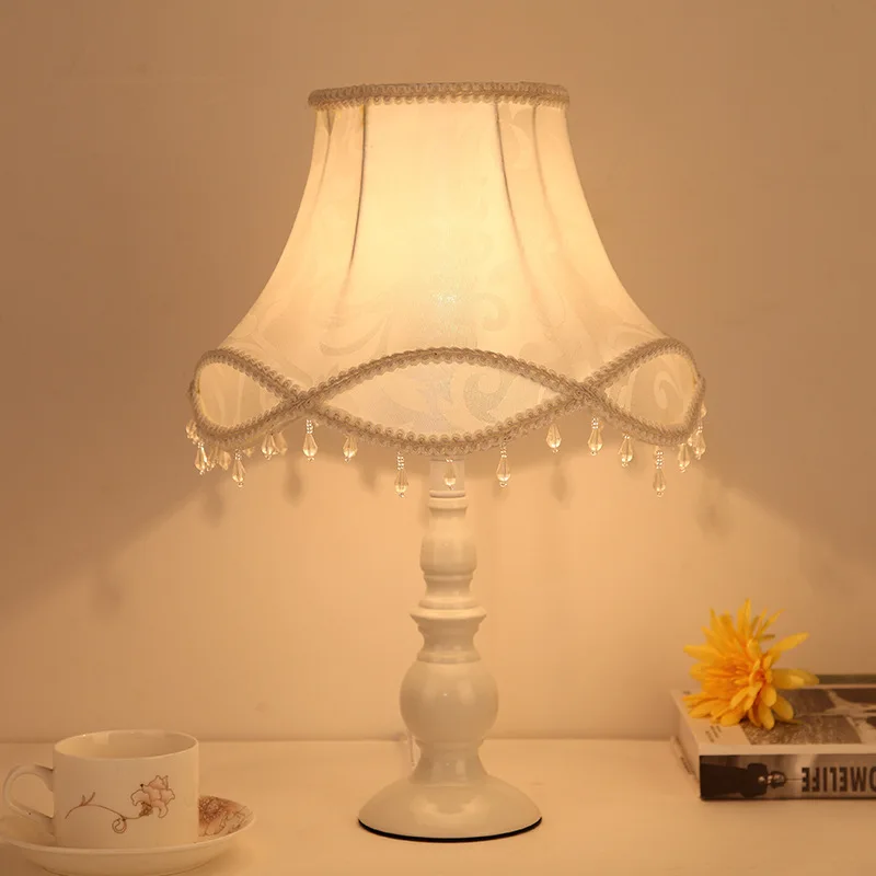 Imagem -06 - Princesa Europeia Lace Bedside Lamp Moderno Minimalista Nordic Girls Household Lamp