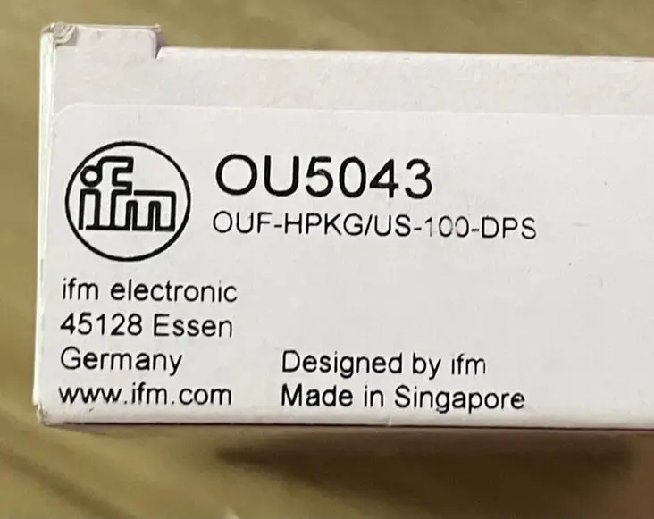 OU5043 OUF-HPKG/US New Original Spot Yifumen IFM Photoelectric Sensor OU50434