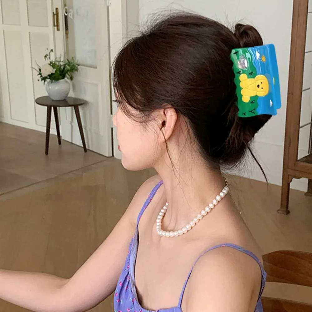 

Childishness Golden Retriever Puppy Hair Claw Korean Style Flower West Highland White Terrier Dog Hairpin Sweet Cute