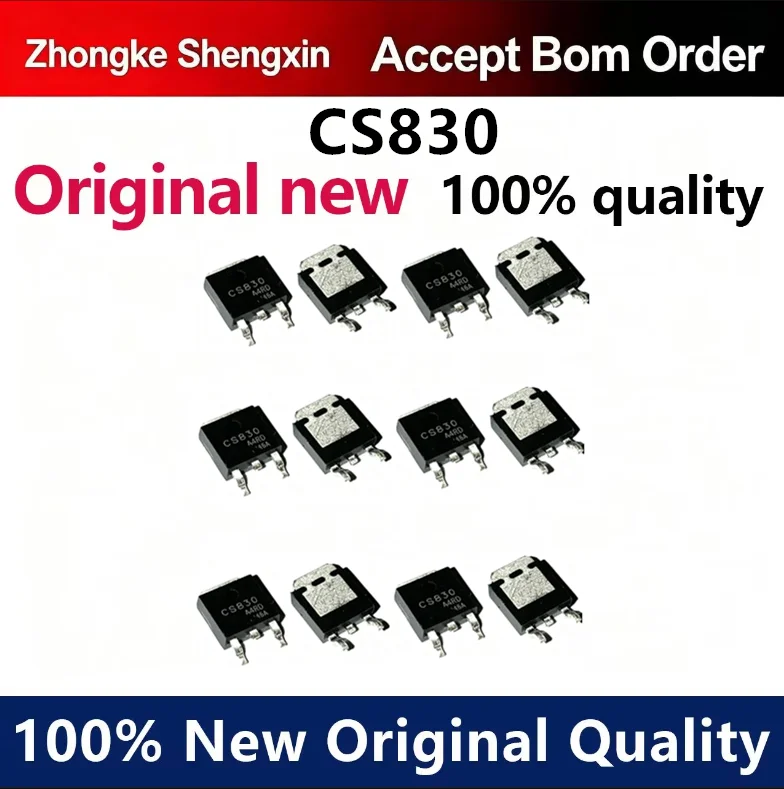 （5pcs-100pcs）CS830 CS830A4RD brand new original LCD power chip field-effect transistor patch TO-252