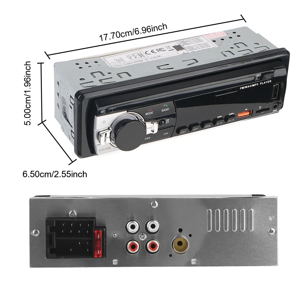 12 فولت سيارة مشغل MP3 راديو رقمي بلوتوث الصوت الموسيقى ستيريو التحكم عن بعد USB TF FM استقبال الالكترونيات اكسسوارات السيارات
