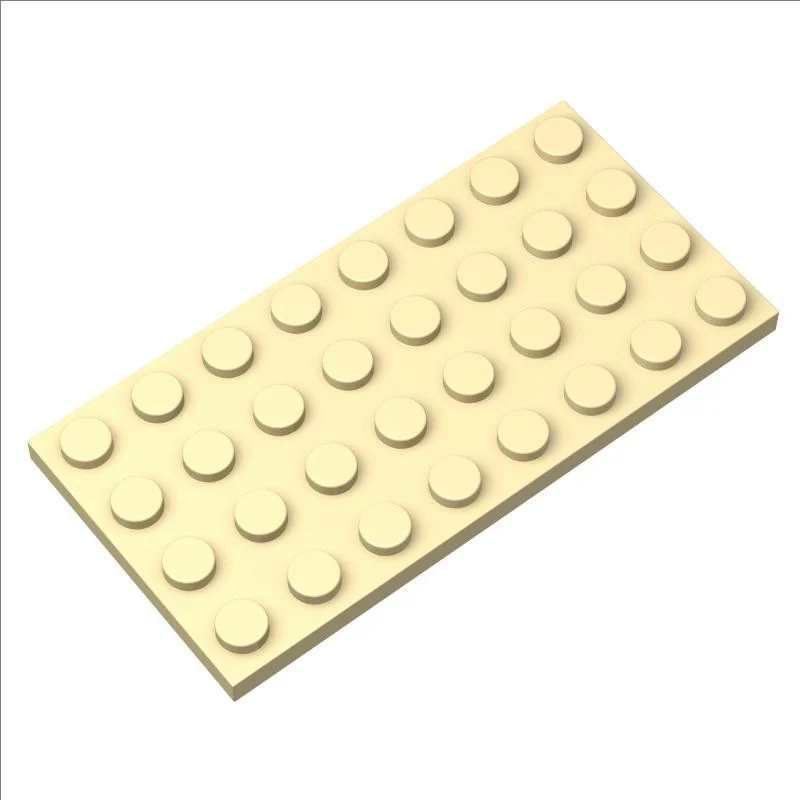 10 Stück 3035 Platten 4 x 8 Bausteine Sammlerstücke Modulare GBC Spielzeuge für Technische MOC DIY Bauwerke Kompatibel – Detail 7
