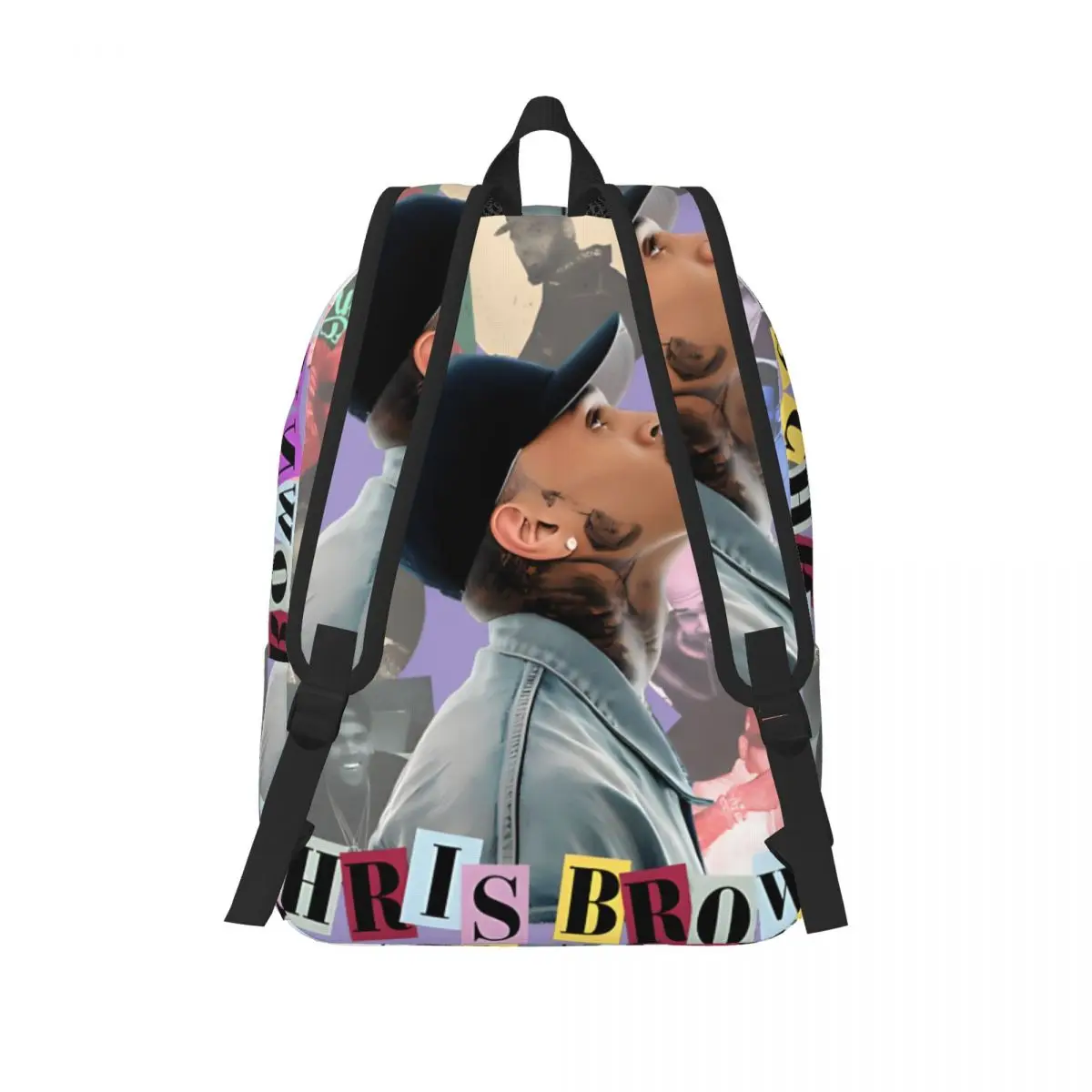 Daypack chris brown 11 tour 2024 music chris brauner reiß verschluss chris brauner studenten geschenk cooler rucksack high school