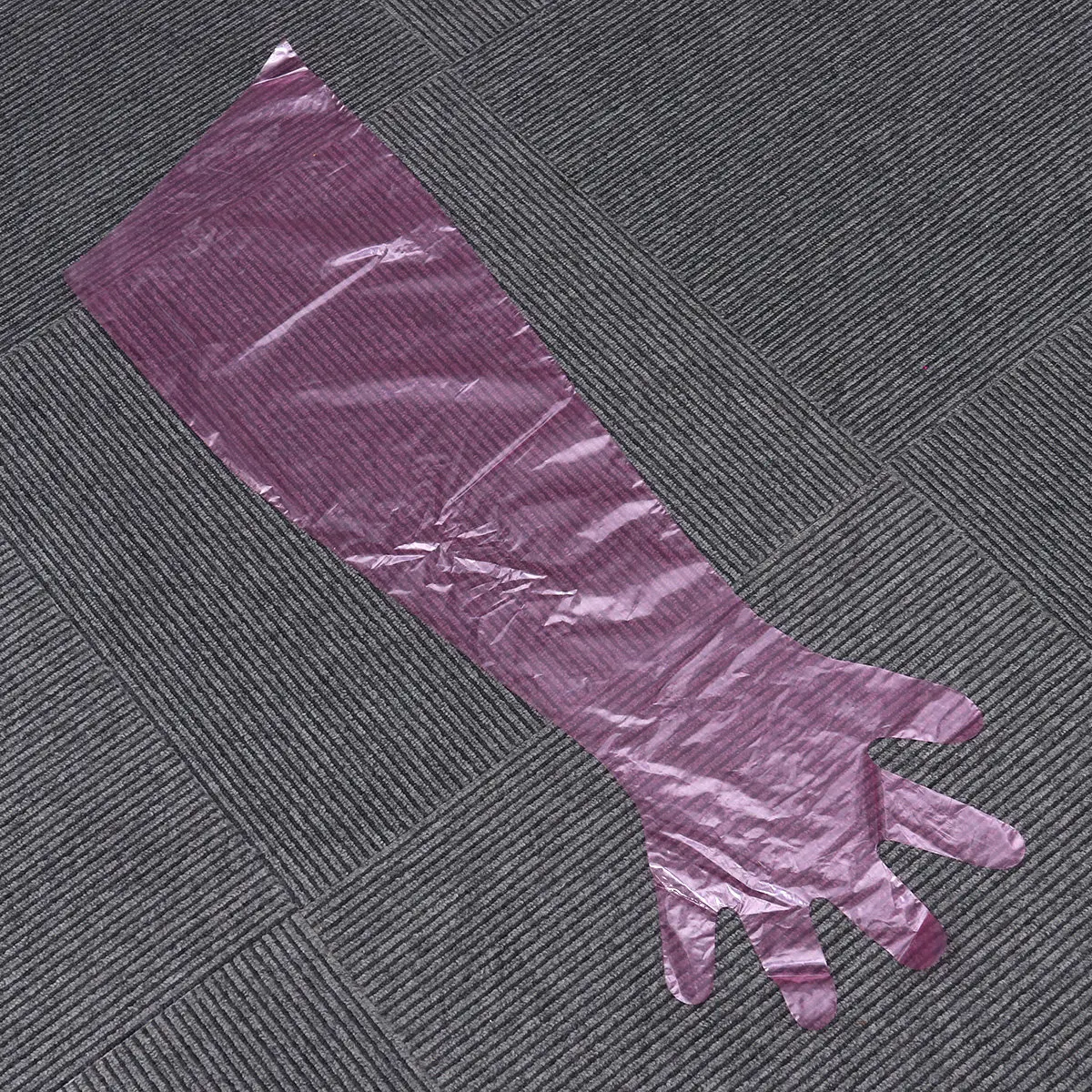 

100Pcs Long Arm Gloves Edible Plastic Farm Animal Obstetrics Pregnancy Test Cattle Horse Donkey Rectal Palpation