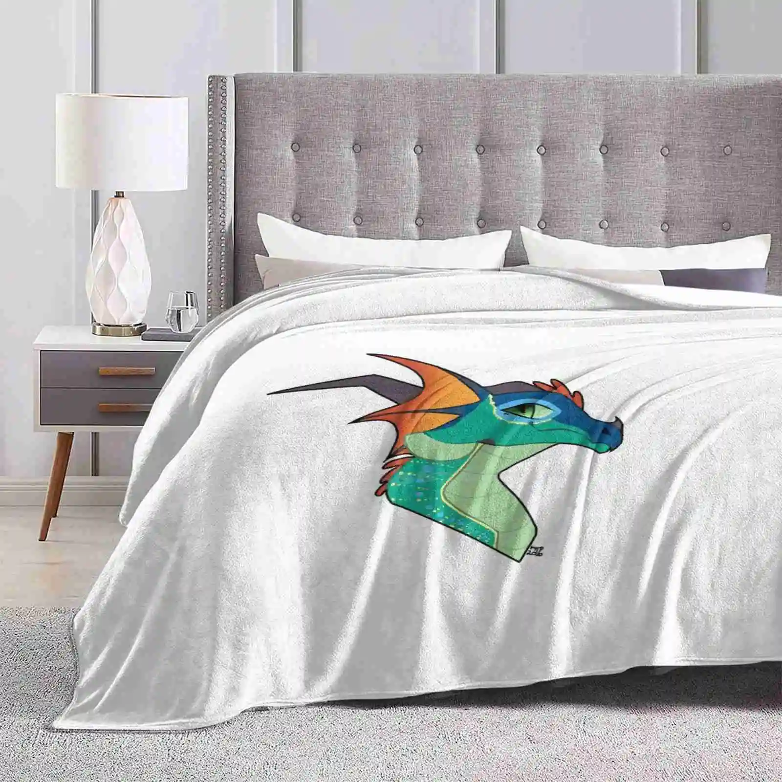 Glory ~ Wof Top Quality Comfortable Bed Sofa Soft Blanket Glory Wings Of Fire Dragon Wof Rainwing