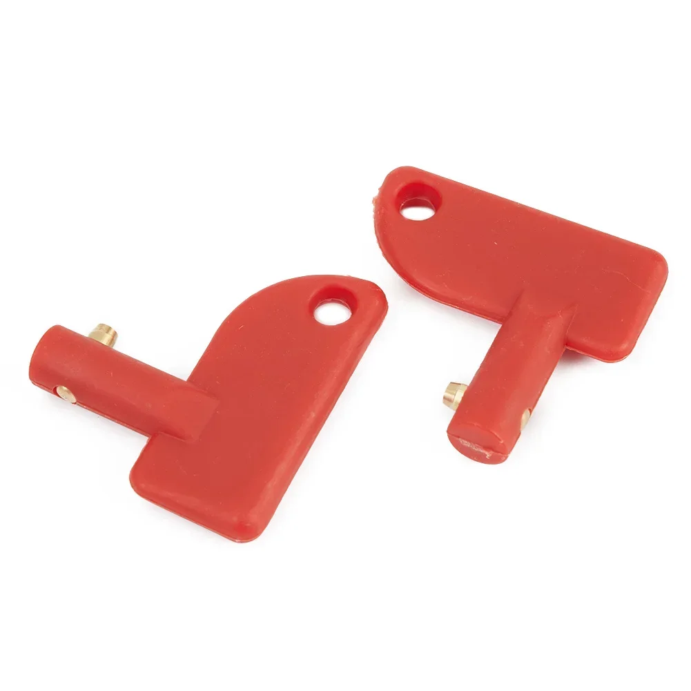 Keys Cut Off Switch Key For Marine Pack Switch Accessories For Battery Isolator Switch Parts Power Red Replace