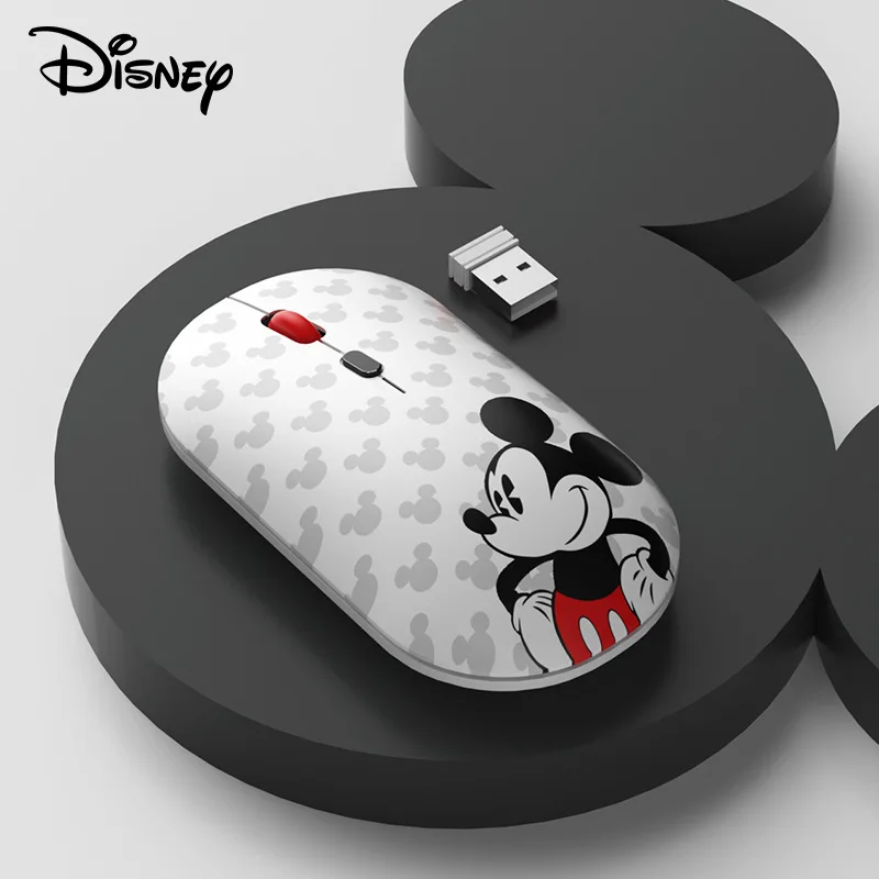 Disney Mickey Mouse Donald Duck Cartoon Wireless Bluetooth Mouse for Apple Notebook Huawei Lenovo Xiaoxin Mute Mouse