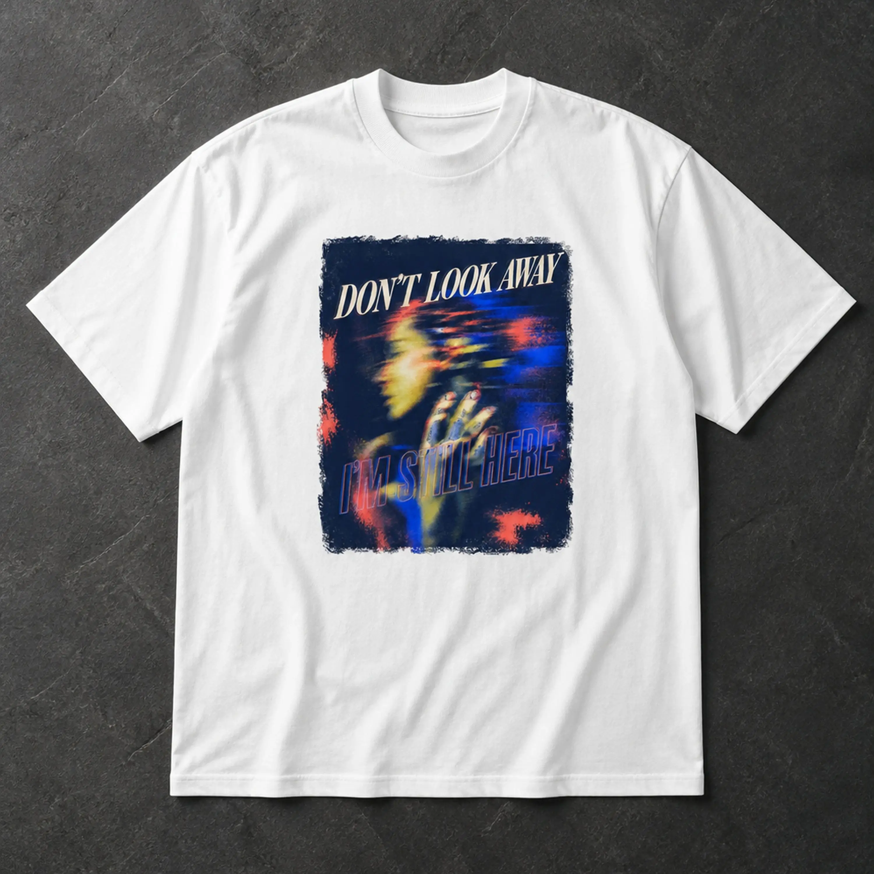 Out of Focus Abstract Graphic Tee