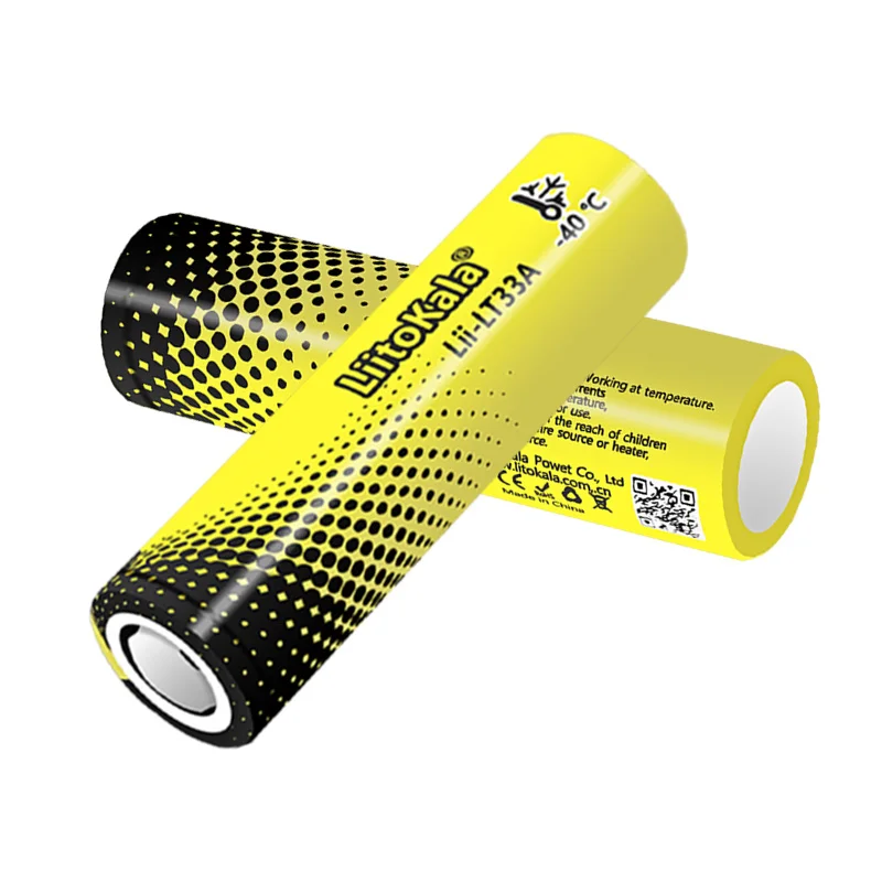 2 szt. LiitoKala Lii-LT33A 18650 3300 mah 3,7 V akumulator do -40 °   Bateria niskotemperaturowa