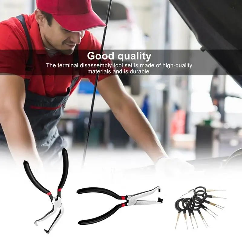 

Electric Disconnect Pliers Carbon Steel Hose Disconnect Pliers Removal Tool With Terminal Pin Plug Automotive Repair For