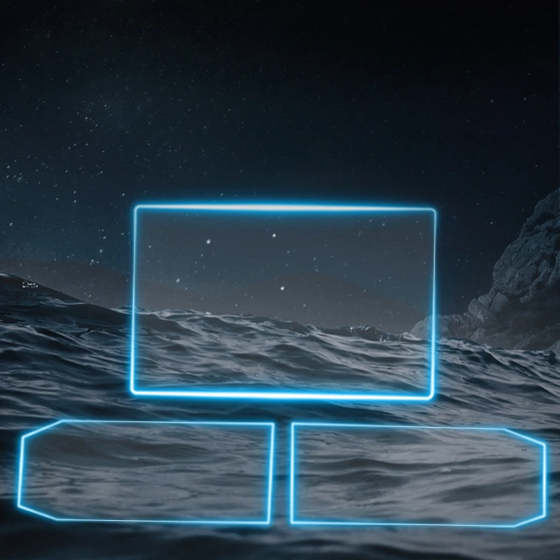 Para BYD Equation Leopard 8 película templada automática Control Central instrumento de navegación Protector de pantalla copiloto suministros interiores